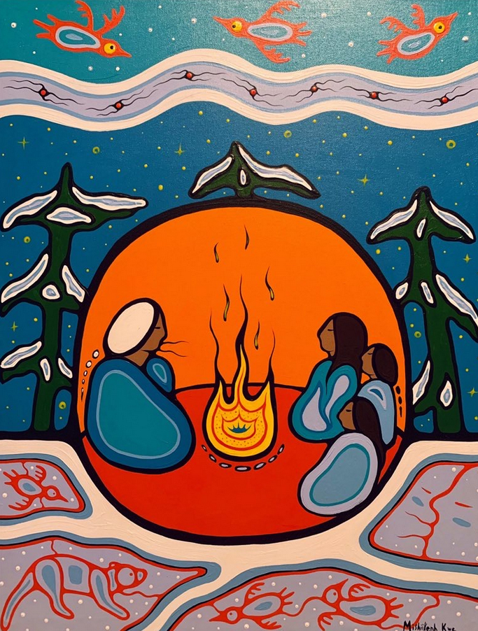 Winter Storytelling artwork by Autumn Smith